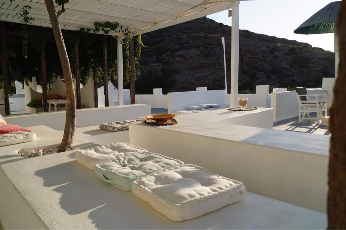 Ios Plage Mylopotas Bagian luar foto