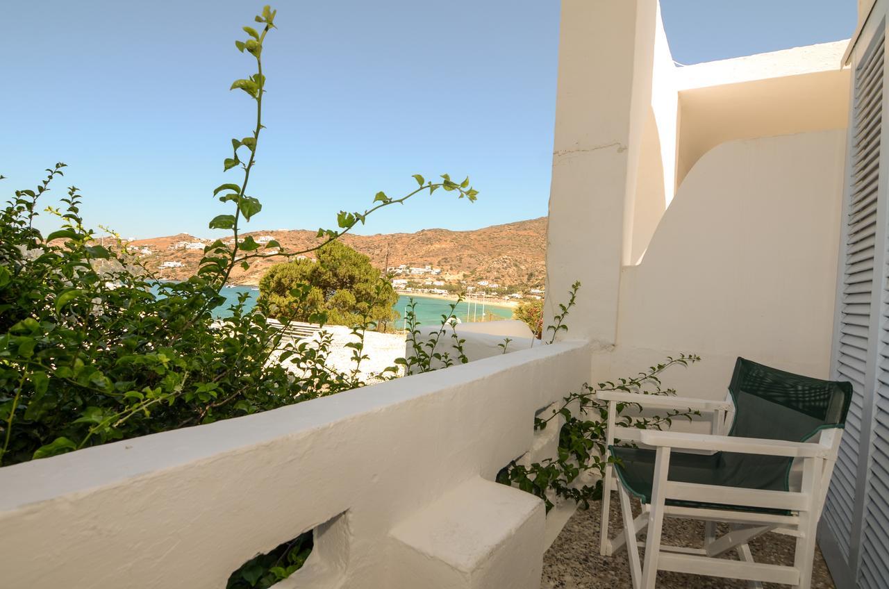 Ios Plage Mylopotas Bagian luar foto